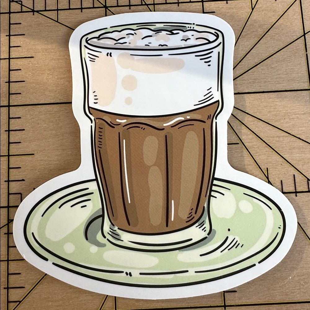 💜13/$13 +Bundle Sticker Sale| Coffee Latte espresso Starbucks Waterproof Sticker